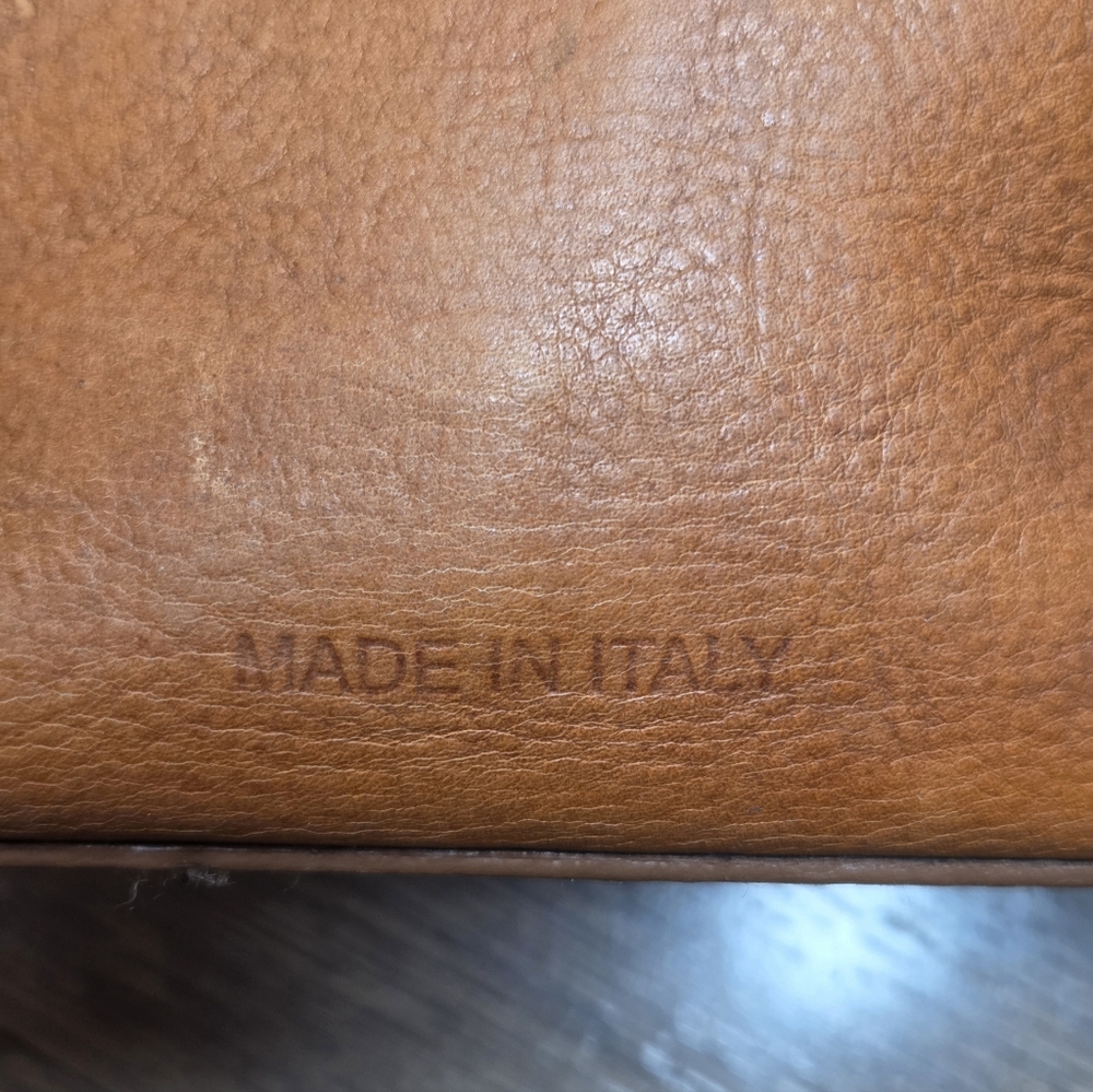 Pratesi Firenze Brown Leather Crossbody Bag - Picture 3 of 8